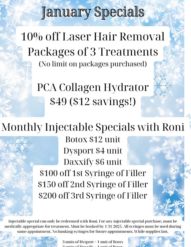 January Specials